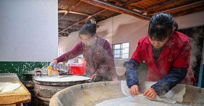 蕎麥豆皮 冬日飄香